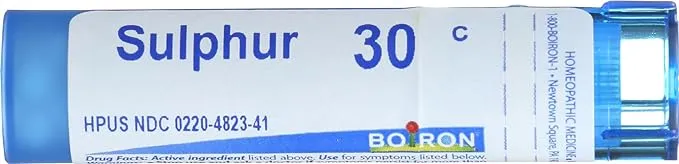 Boiron Sulphur 30C - 80 Pellets