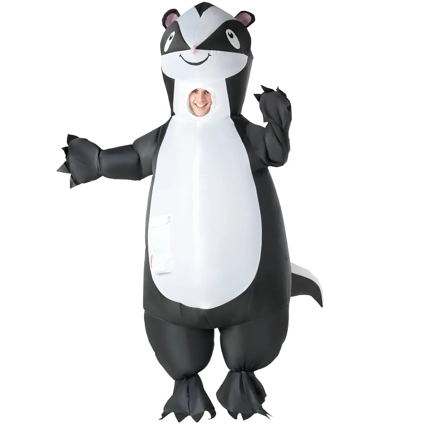 Giant Inflatable Skunk Costume Adult Funny Animal Blow Up Suit Halloween  | eBay