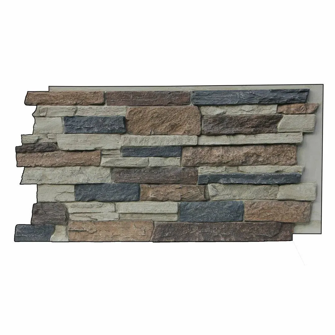 from Plain to Beautiful in Hours CE-4824-NST-6 Canyon's Edge Faux Stack Stone ...