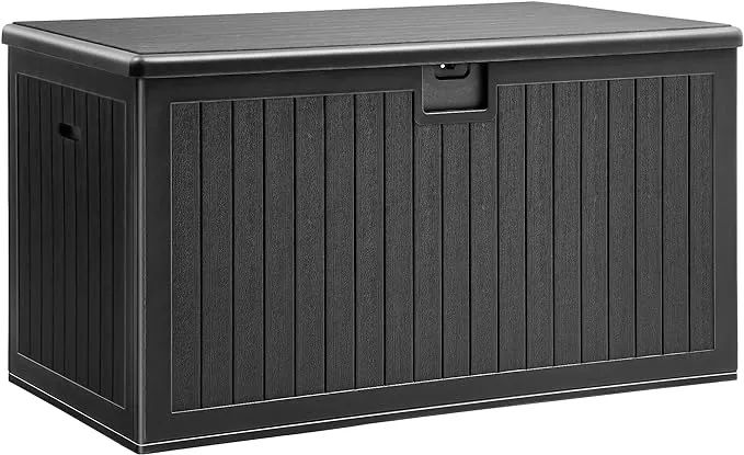 Outdoor Storage Box Waterproof 150 Gallon Large Deck Box XL Outdoor Patio Furnit