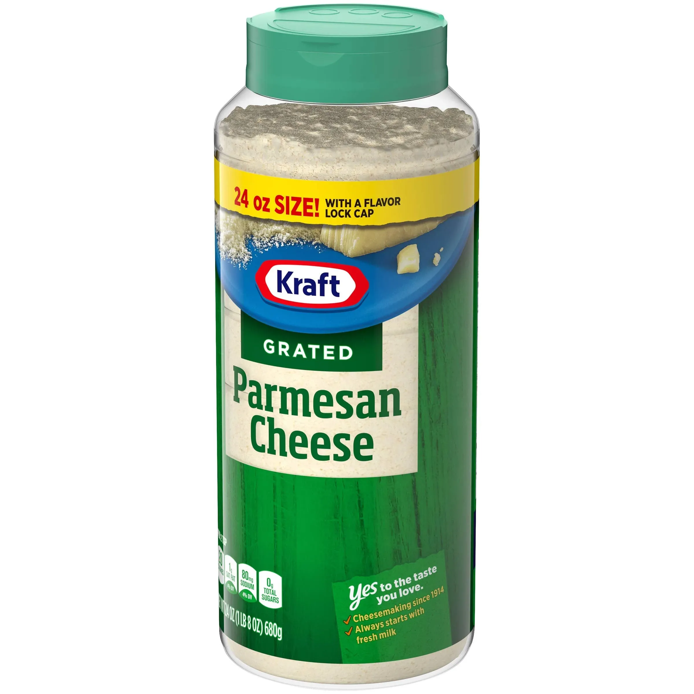 Kraft 100% Grated Parmesan Cheese 24 oz.