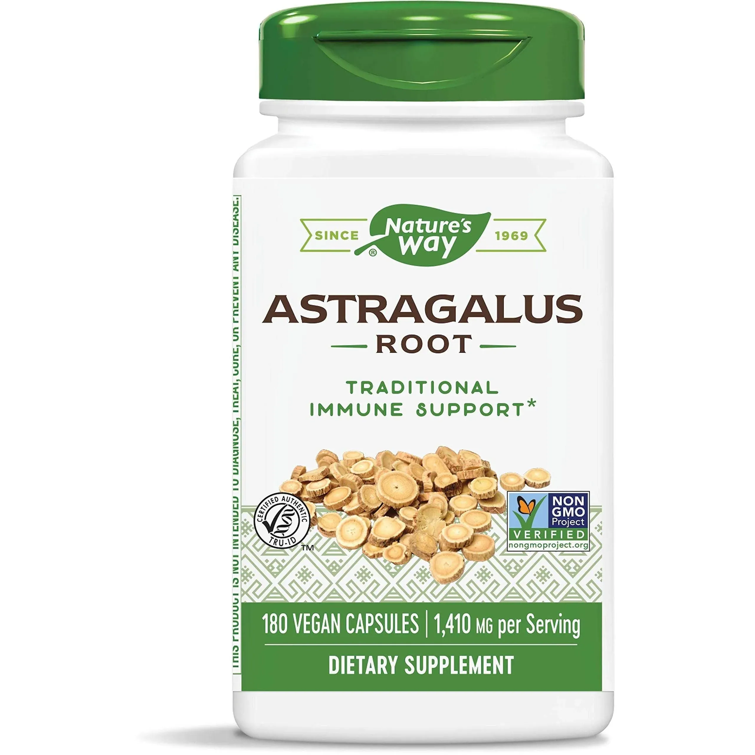 Nature's Way - Standardized Astragalus - 60 Vegetarian Capsules