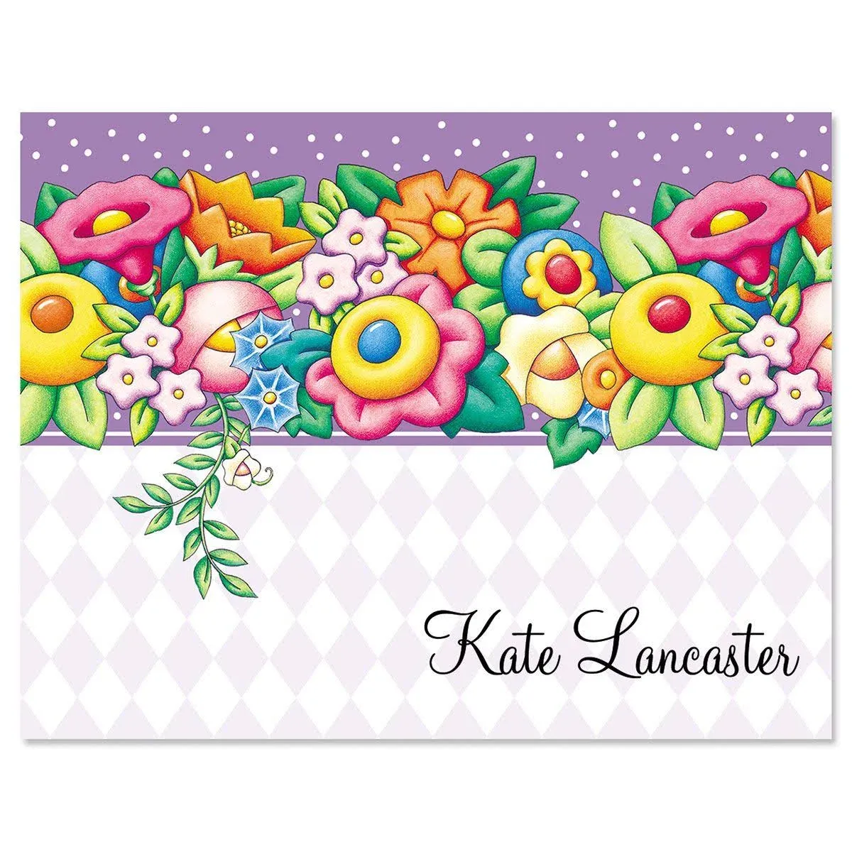 Blossom Custom Note Cards by Mary Engelbreit®