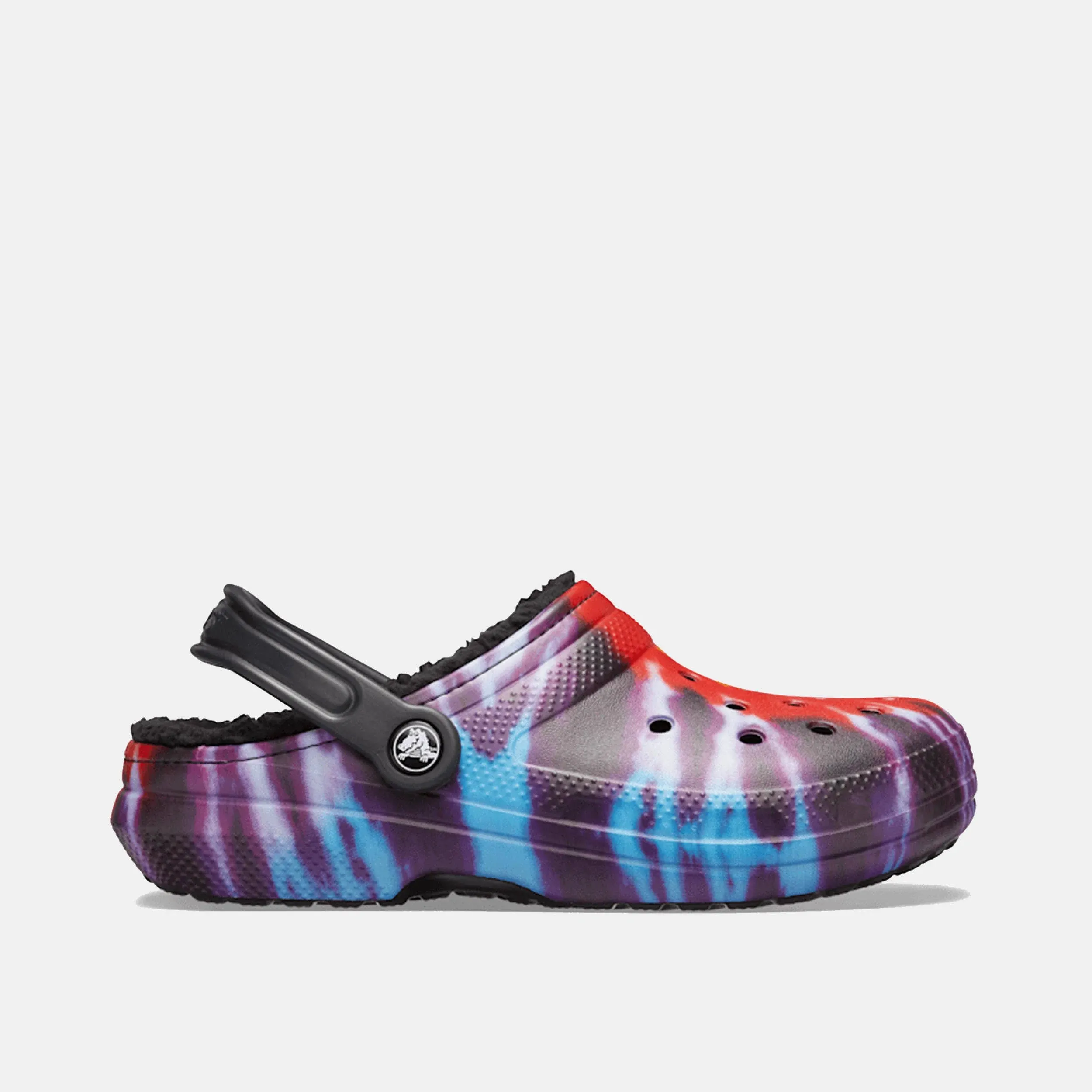 Crocs unisex-adult Classic Lined Tie-Dye Clog 