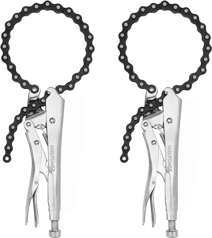 maxpower 9-Inch Locking Chain Clamp with 19-Inch Chain