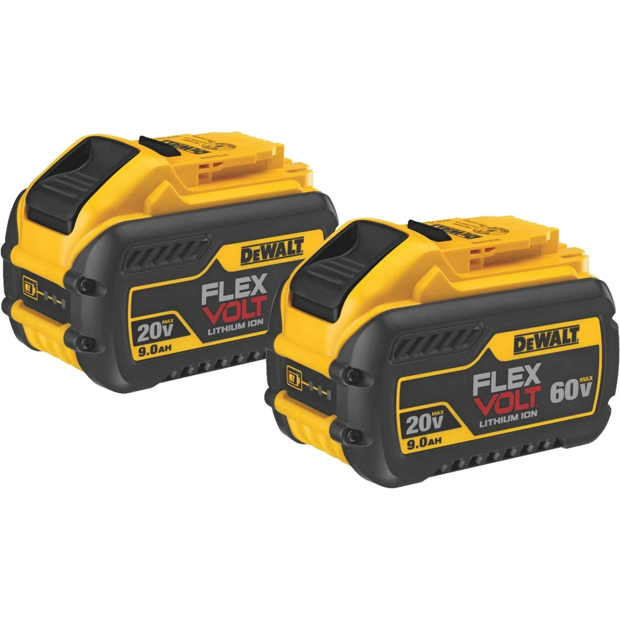 FLEXVOLT 20V/60V MAX Lithium-Ion 9.0Ah Battery Pack (2 Pack)