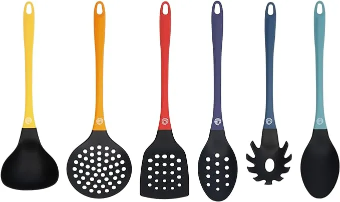 MasterChef Vrd259102117 6-Piece Colored Utensil Set