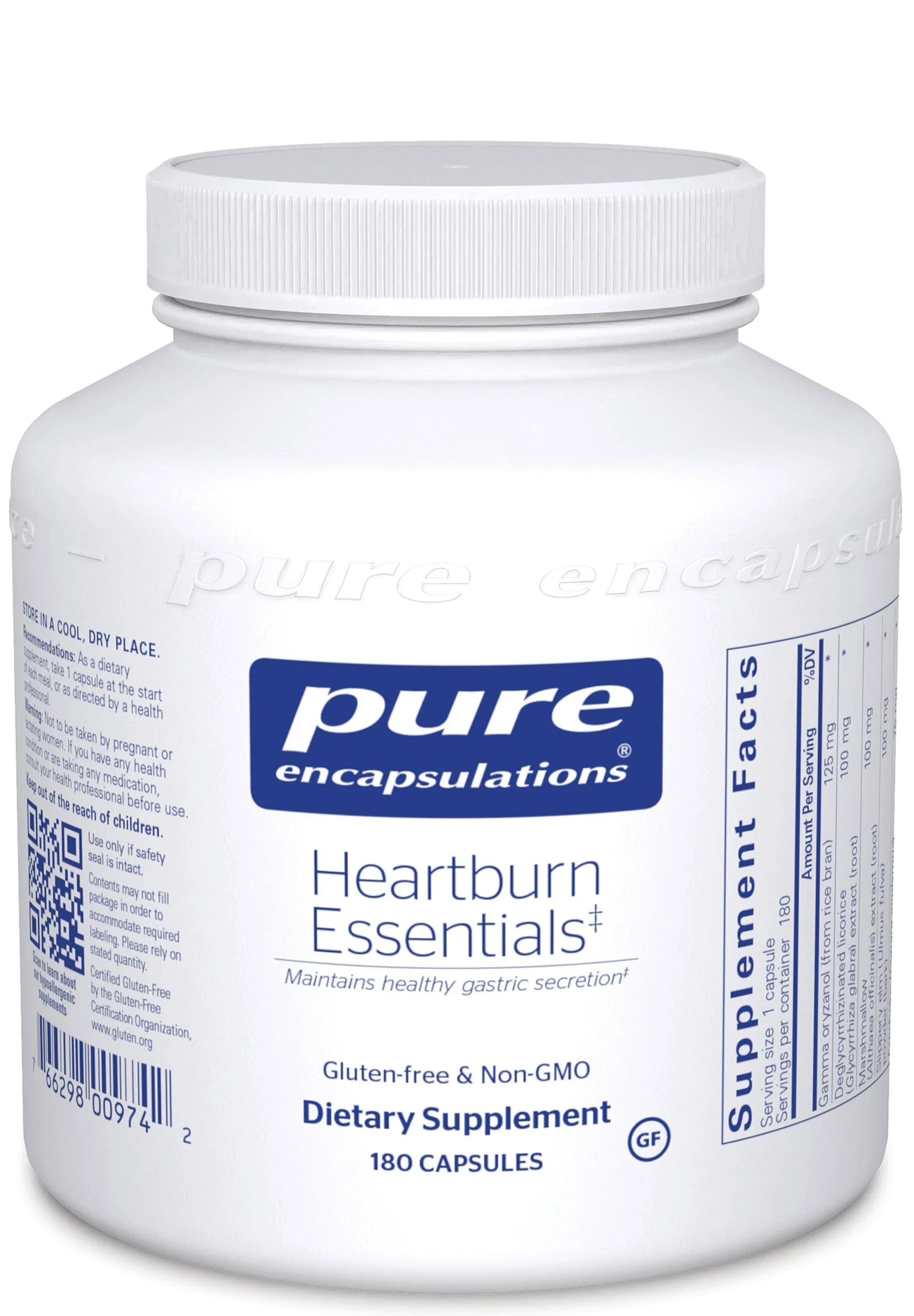 Pure Encapsulations - Heartburn Essentials