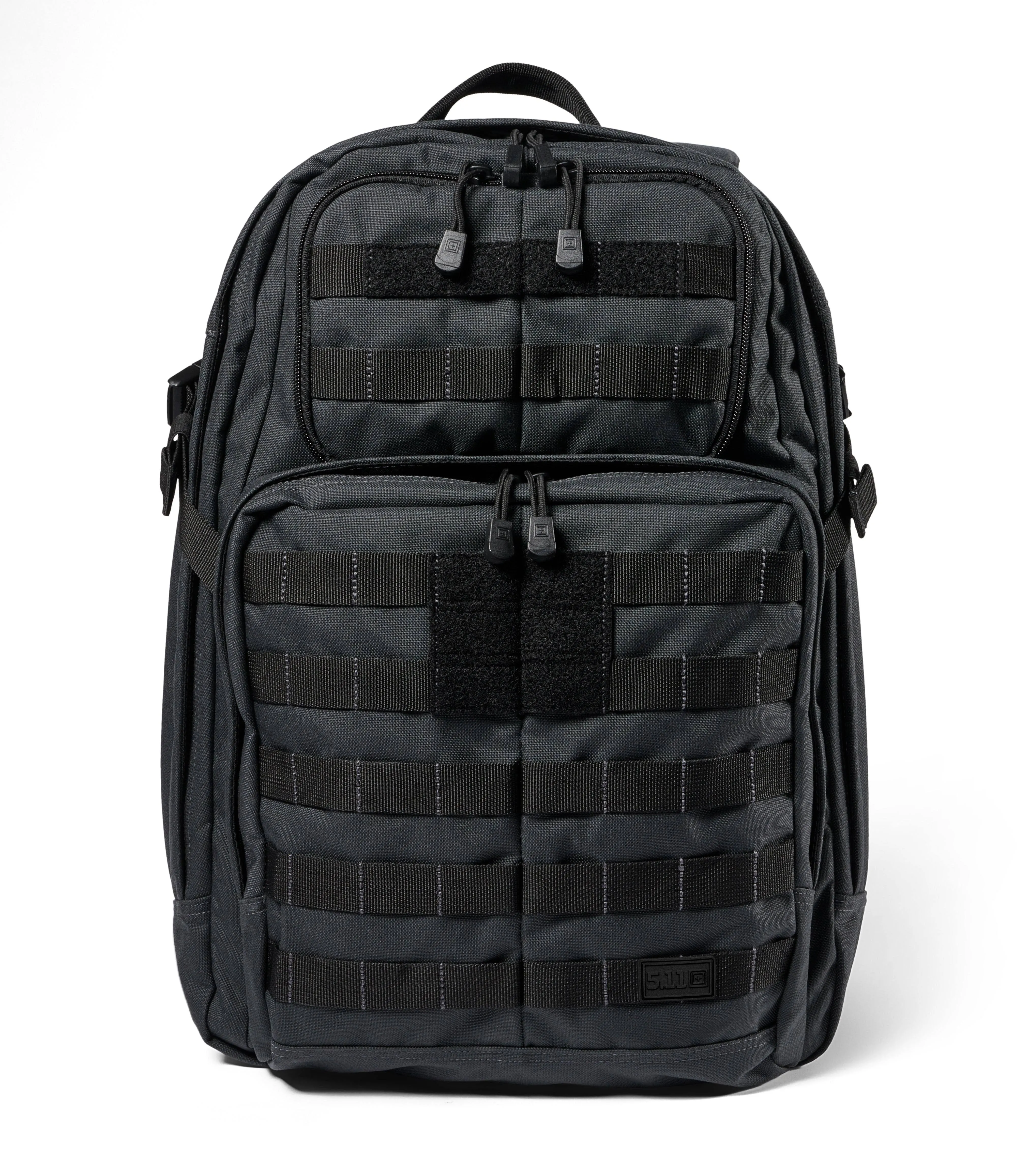 5.11 Tactical Backpack, Rush 24 2.0, Military Molle Pack, CCW with Multiple Compartments, 37 Liter, Medium, Style 56563, Double Tap