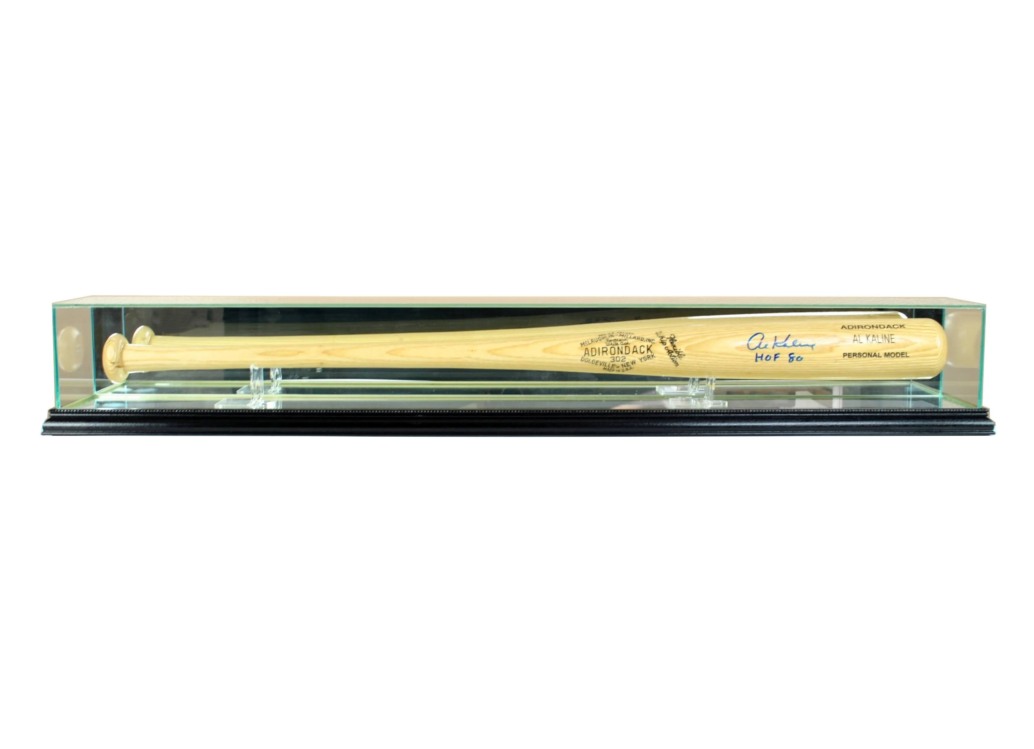 Perfect Cases Glass Baseball Bat Display Case