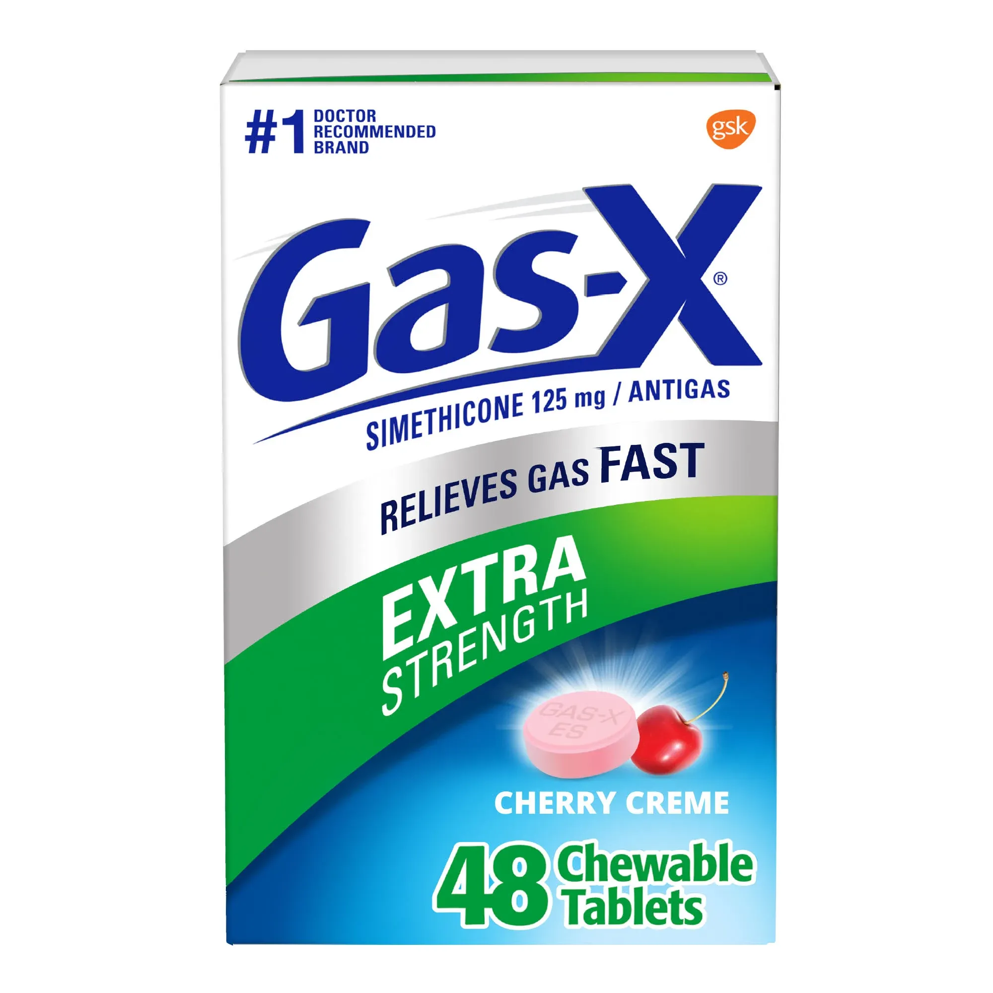 Gas-X Extra Strength Chewable Tablets Cherry Creme