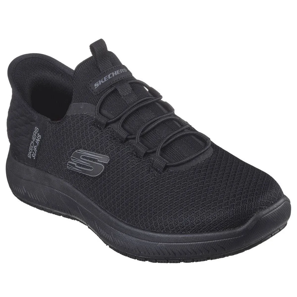 Skechers Work Slip-Ins: Summits SR-Colsin 7.5 Men's Black