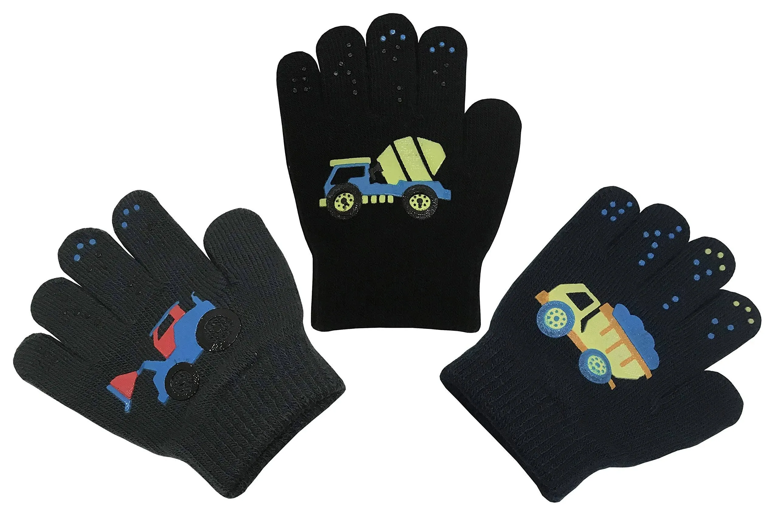 N'Ice Caps Kids Magic Stretch Gloves (3 Pairs)