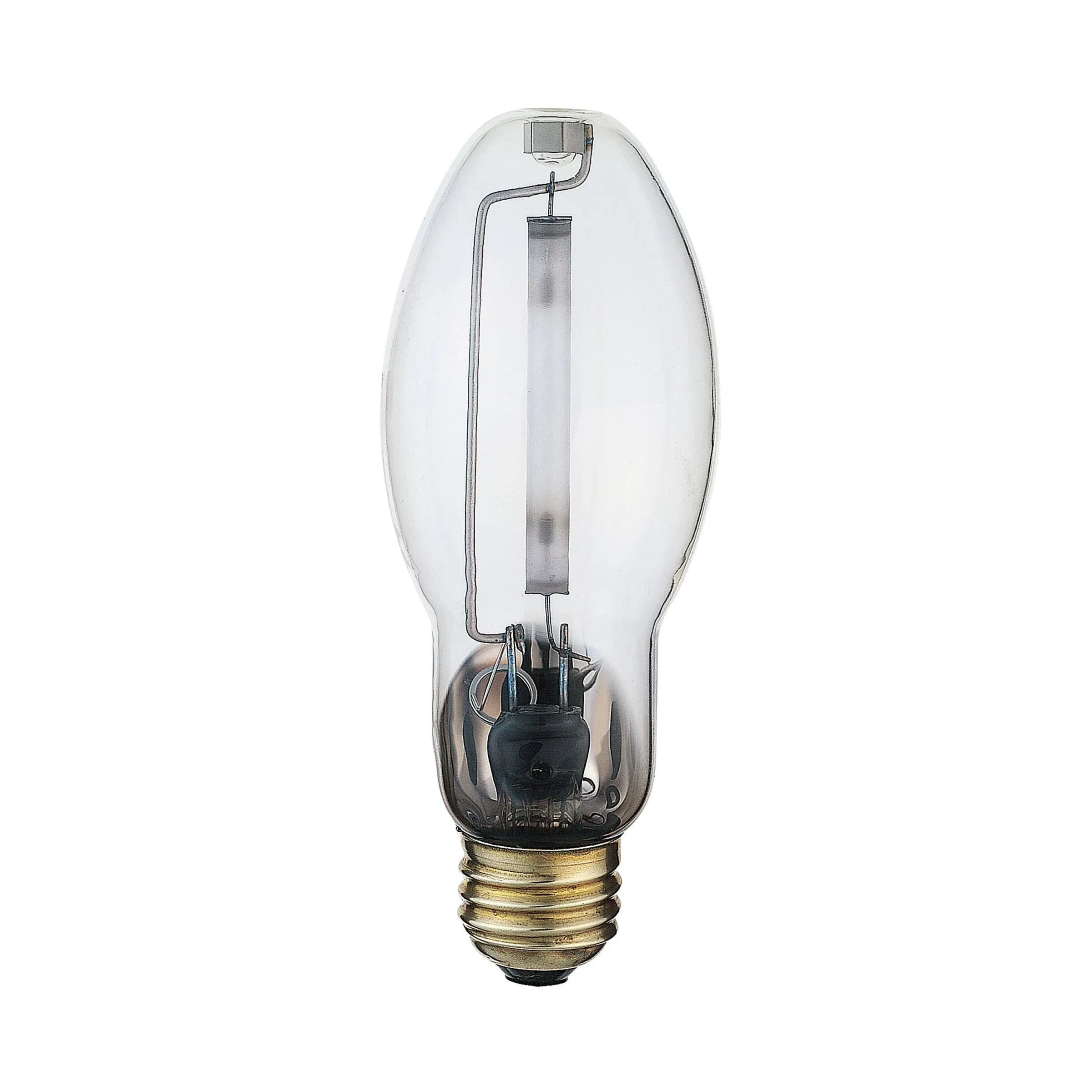 Satco S3127 LU70/MED 70 Watt ED17 E26 Medium Base 2000K Clear Universal Operating Position S62 High Pressure Sodium Light Bulb