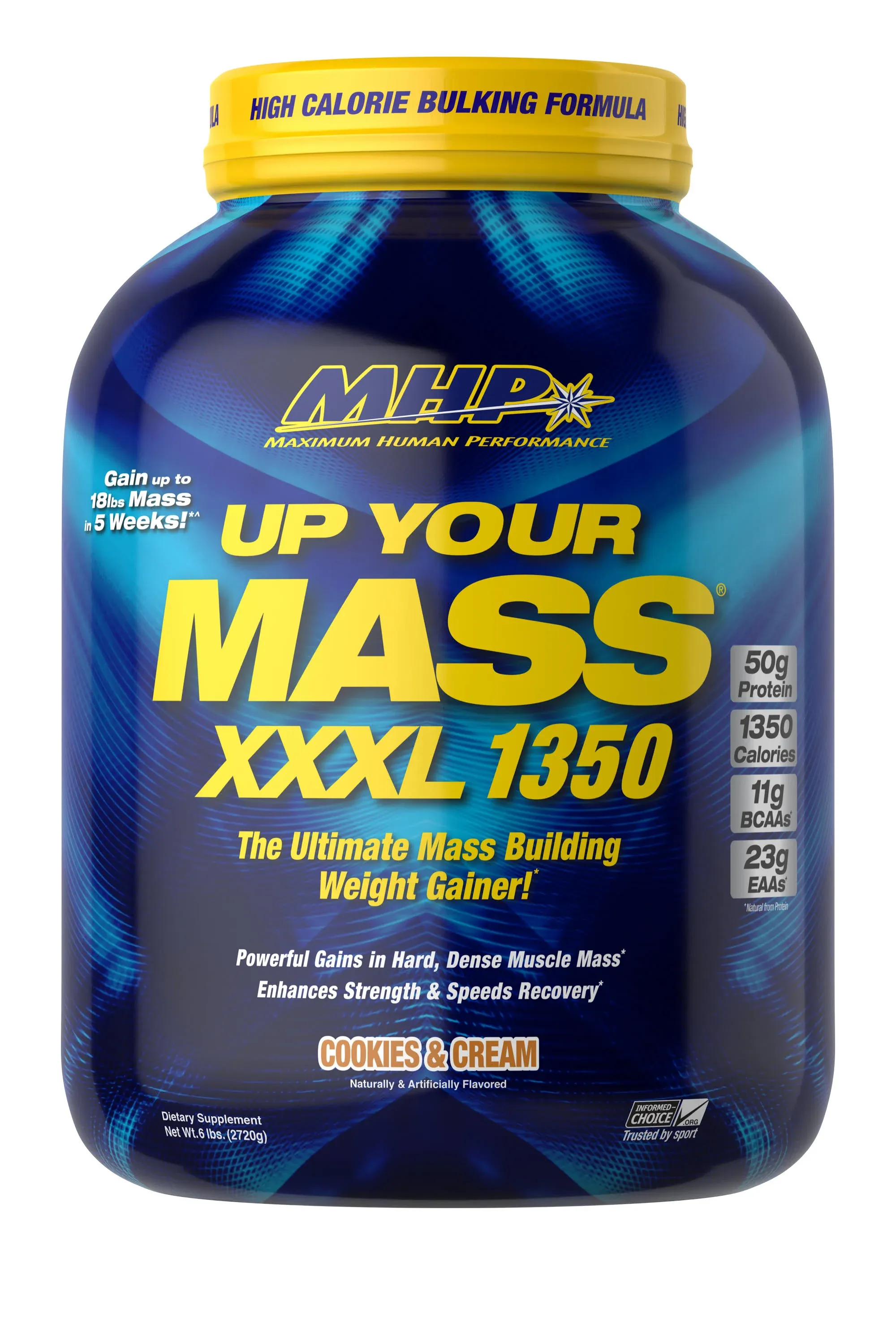 MHP Up Your Mass XXXL 1350 - 6lbs French Vanilla Creme