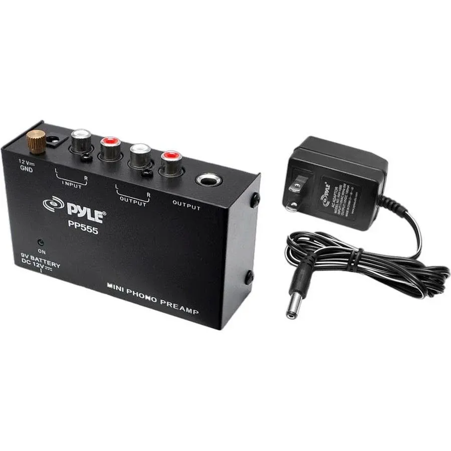 Pyle PP777 Phono Turntable Preamp