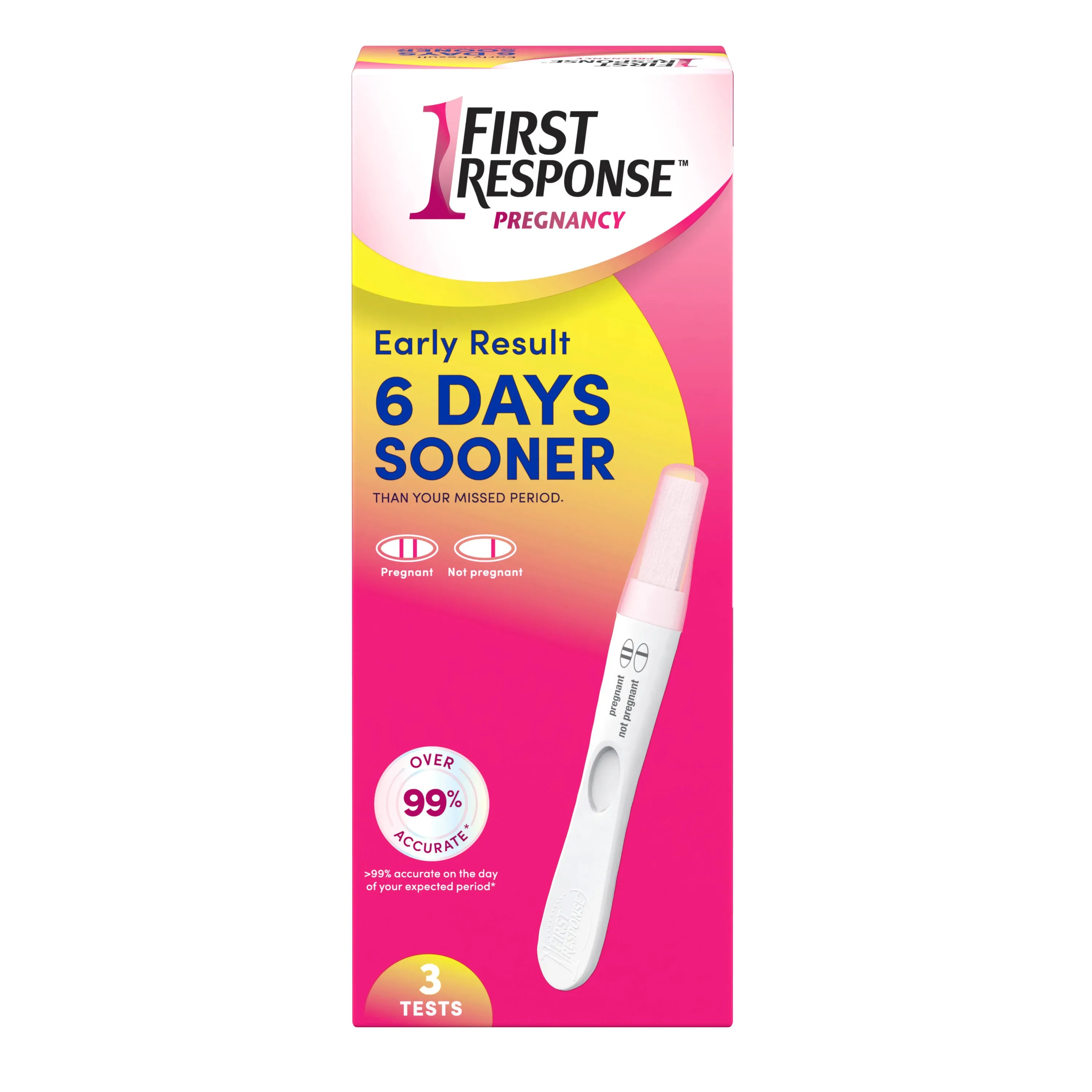 First Response Early Result Pregnancy Test 3 Tests