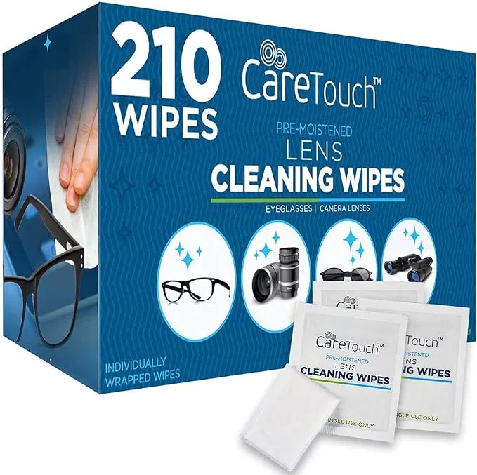 Care Touch Lens Cleaning Wipes