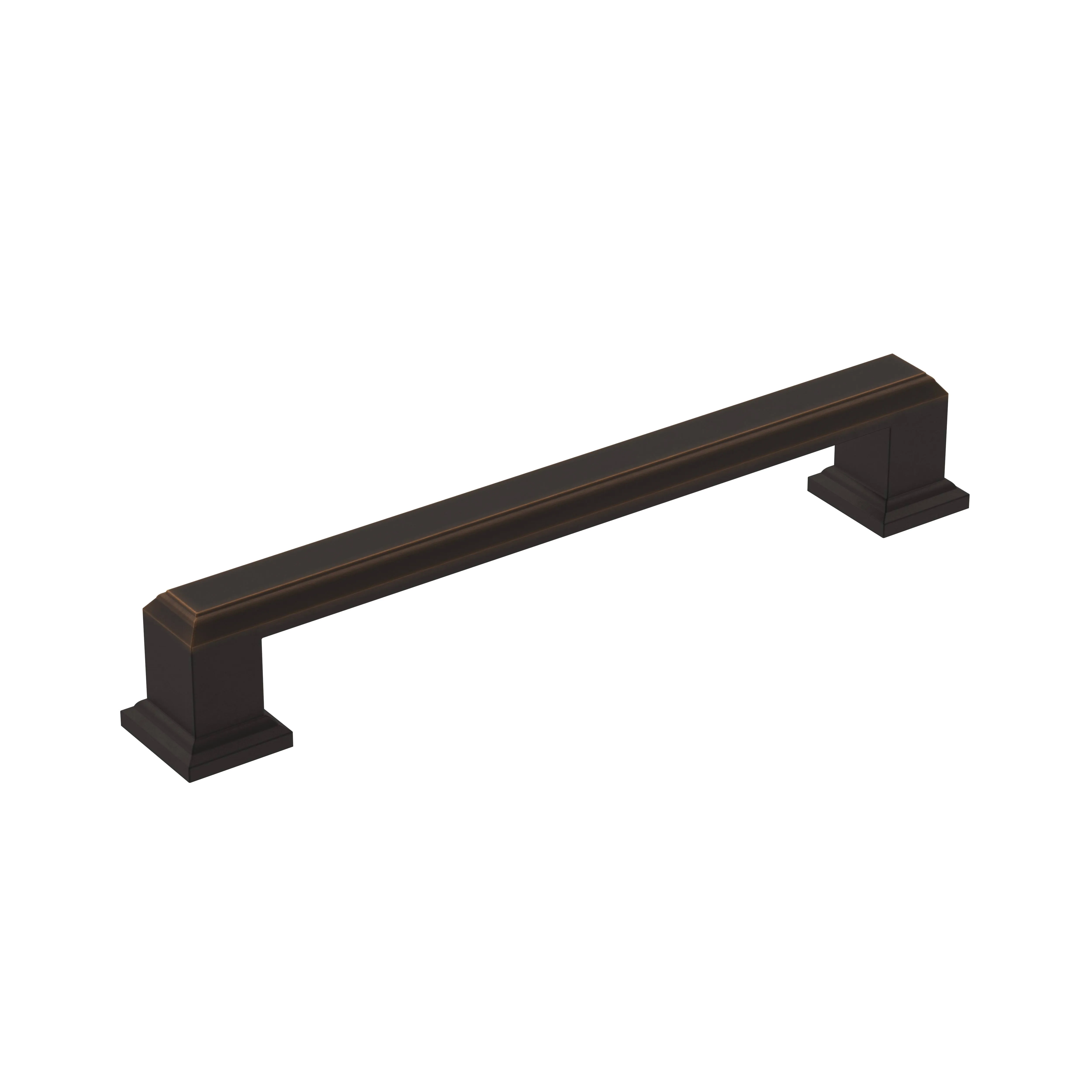 Amerock | Cabinet Pull | Oil Rubbed Bronze | 5-1/16 inch (128 mm) Center-to-Center | Appoint | 1 Pack | Drawer Pull | Cabinet Handle | Cabinet Hardware | Zinc