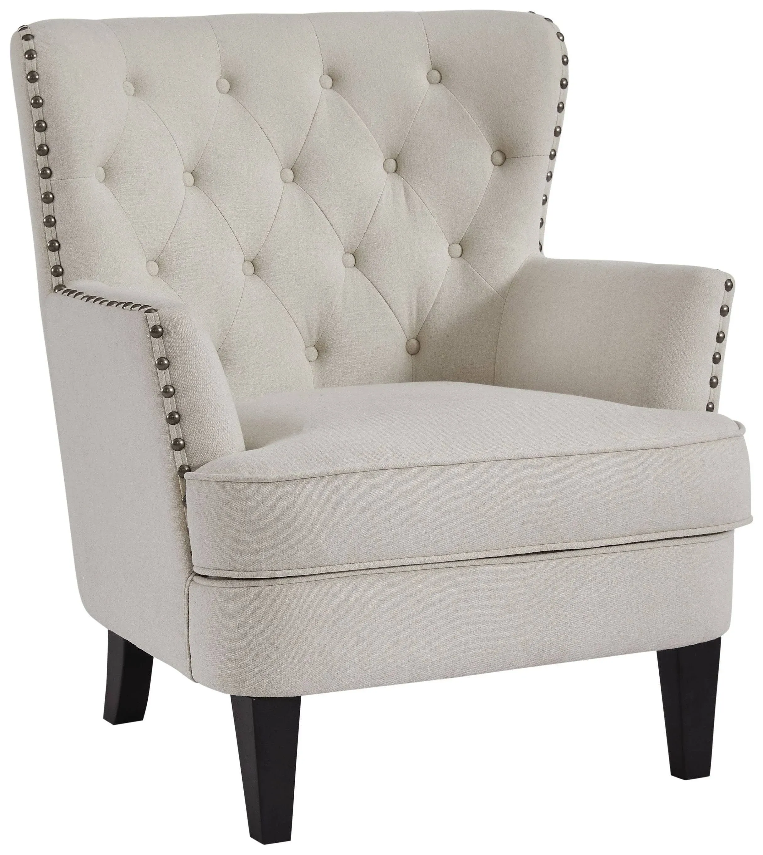 Ashley Romansque Beige Accent Chair