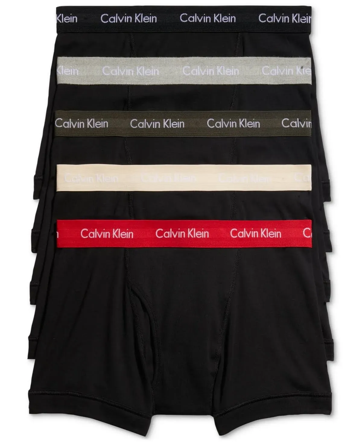 Calvin Klein Men's Cotton Classics 5-Pack Trunk