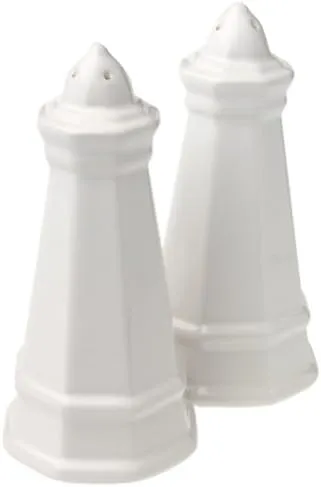 Heritage White Salt &amp; Pepper Set by Pfaltzgraff