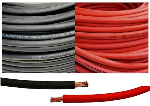 WindyNation 4 Gauge 4 AWG 20 Feet Red Welding Battery Pure Copper Flexible Cable Wire - Car, Inverter, RV, Solar