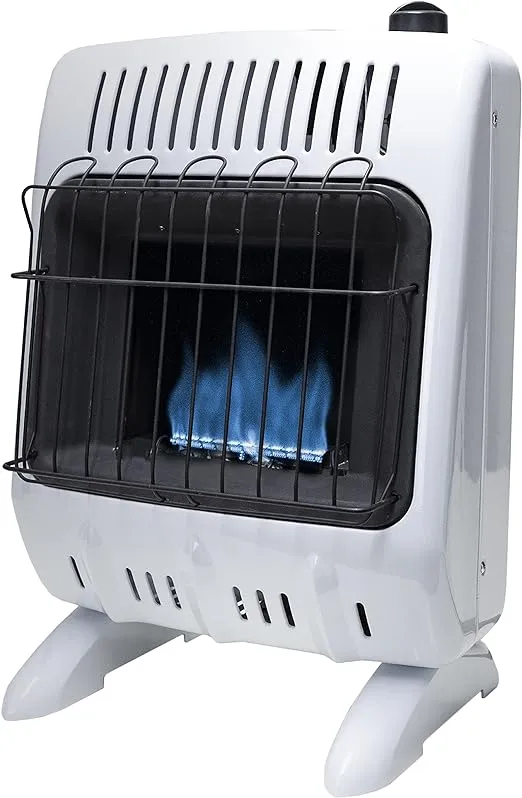 Mr. Heater F299710: Vent Free 10,000 Btu Blue Flame Propane Heater, One Size, White