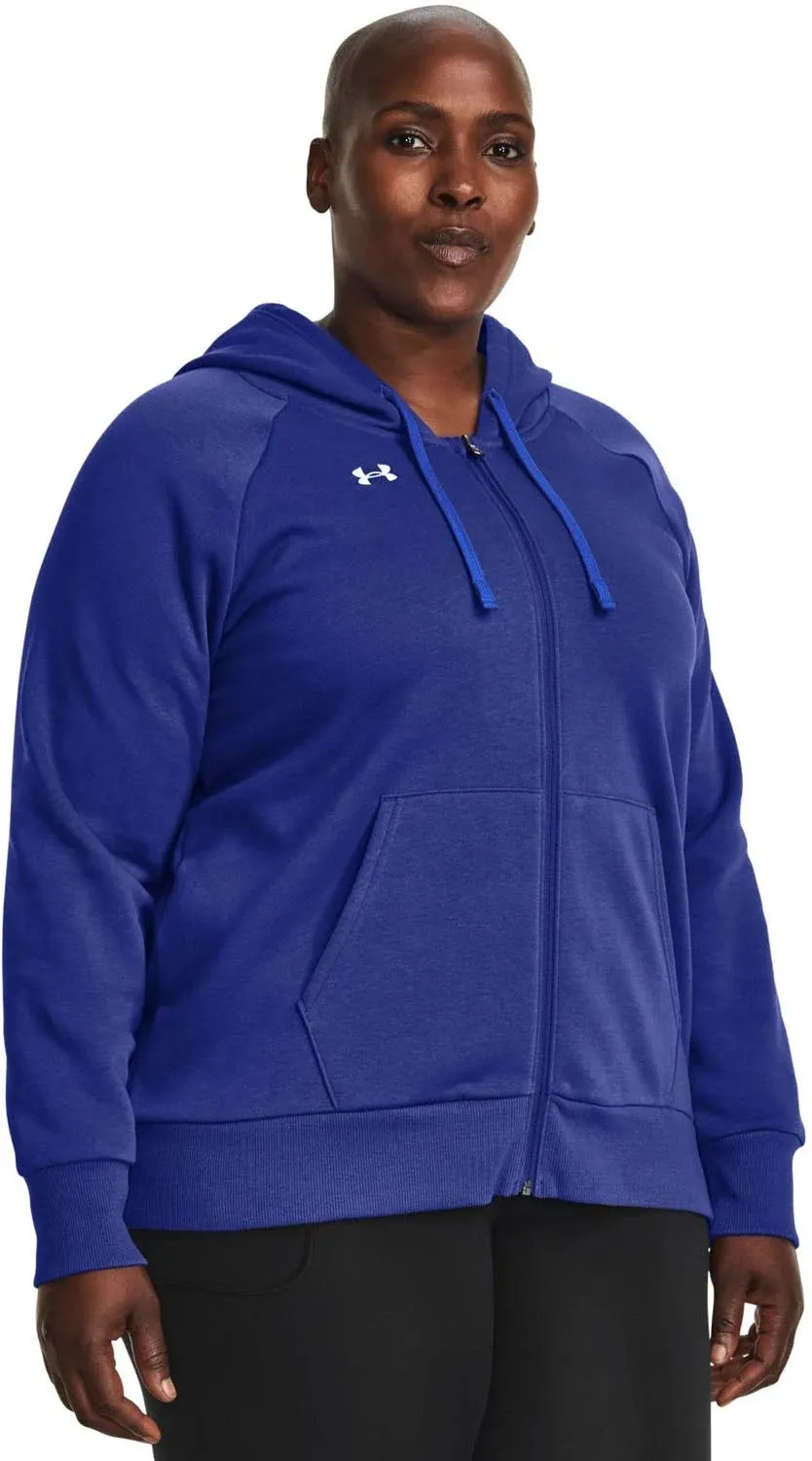 Under Armour Women's Rival Fleece Full-Zip Hoodie