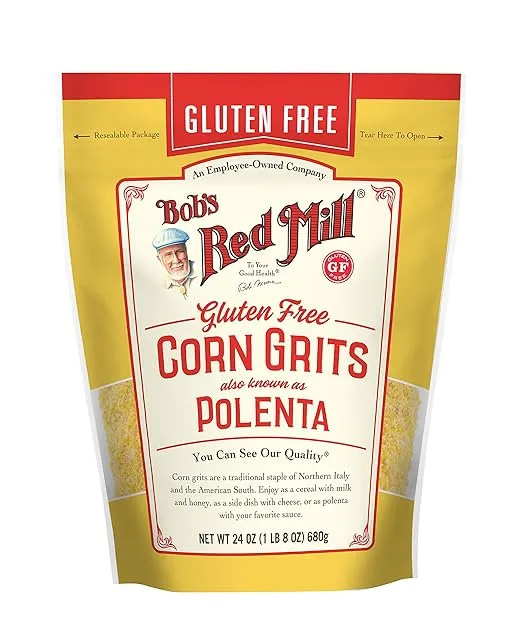 Gluten Free Corn Grits Polenta, 24 oz