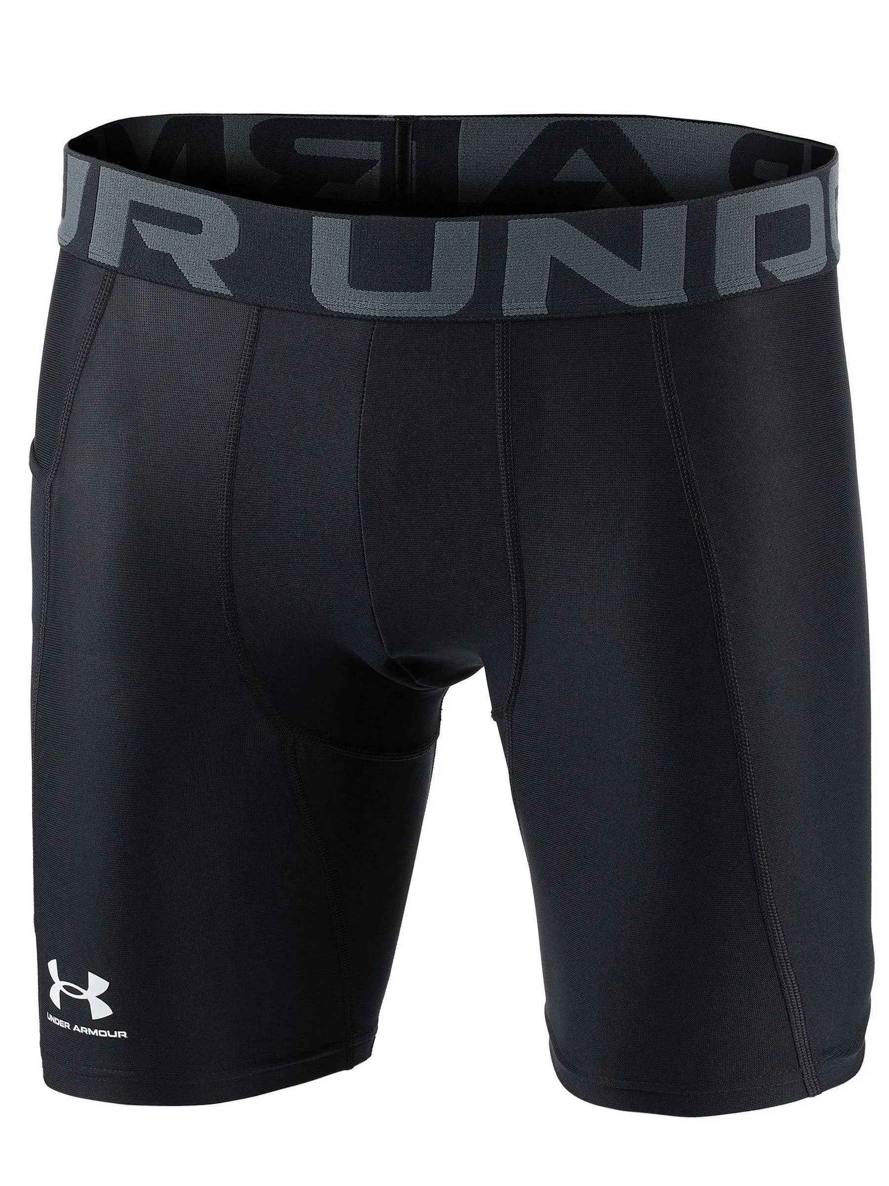 Under Armour Men's Heatgear Armour Compression Shorts, Black