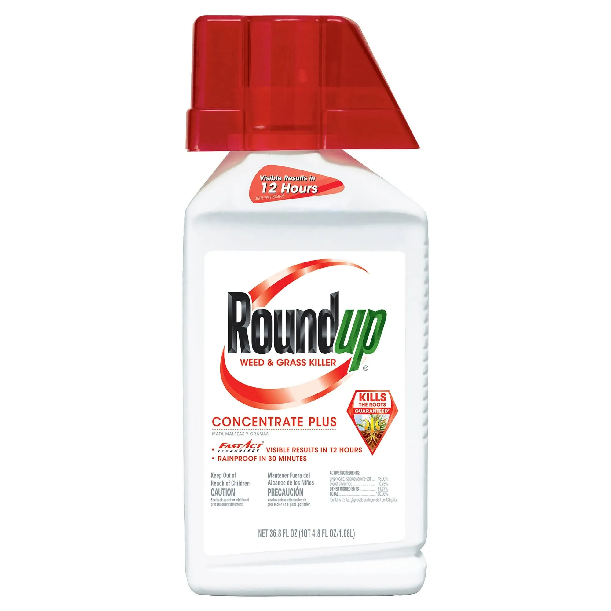 Ortho Round-Up Concentrated Weed & Grass Killer - 36.8 fl oz bottle