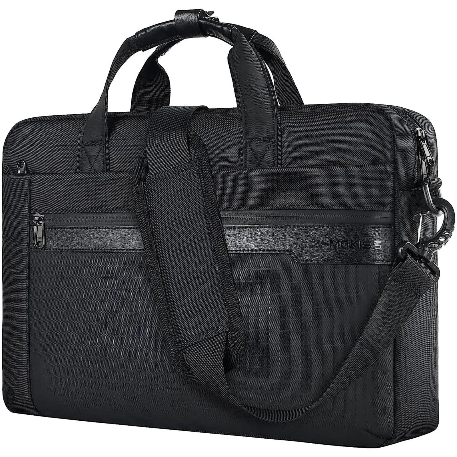 Laptop Bag Briefcase for Men 15.6 Inch Laptop Carrying Case Adjustable Should...