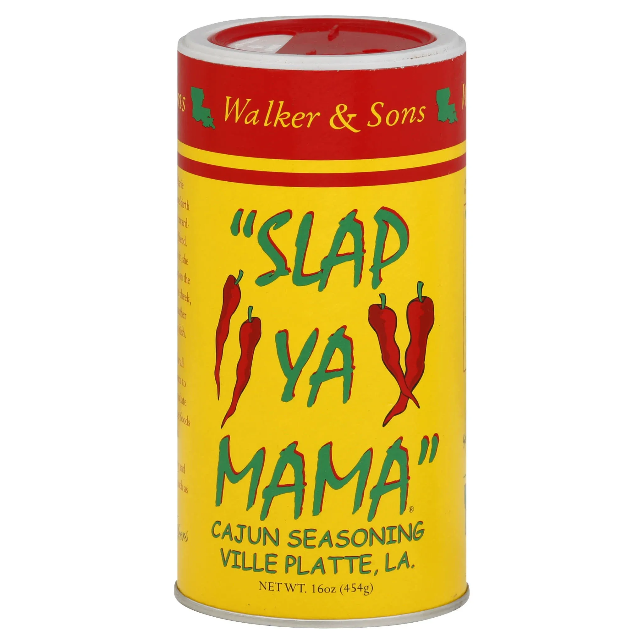 Slap Ya Mama Cajun Seasoning - 16 oz canister