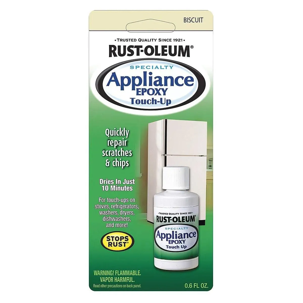 Rust-Oleum 203002 Appliance Touch Up Paint, Biscuit, 0.6 oz.