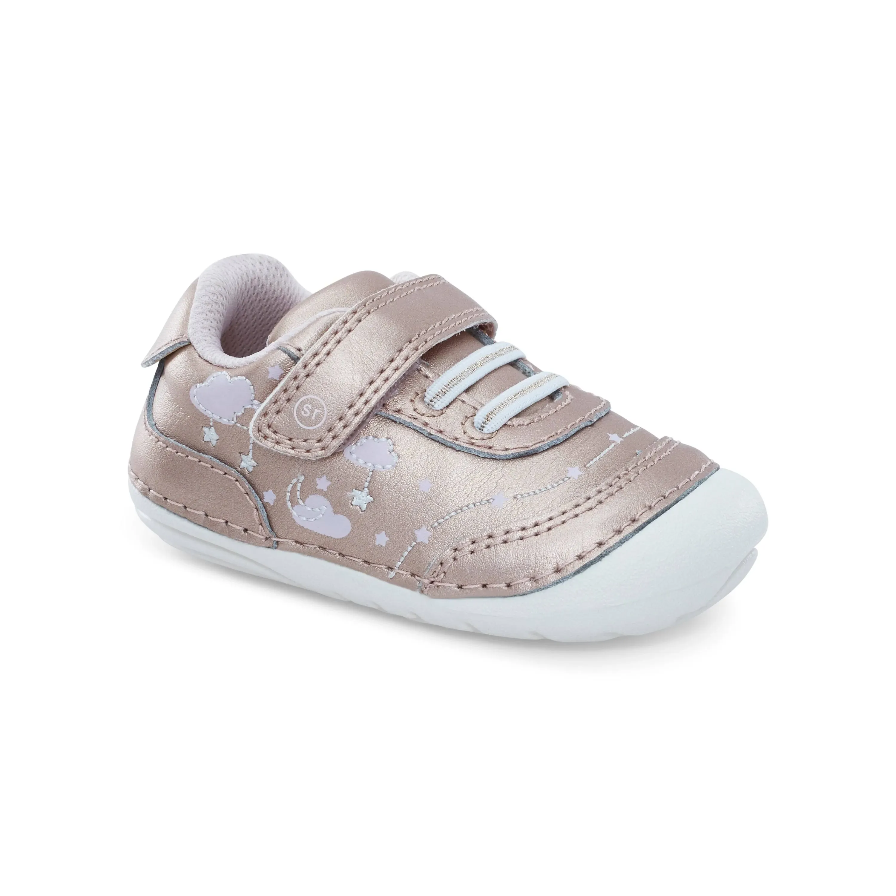 Stride Rite Baby-Girl's Soft Motion Adalyn First Walker Shoe