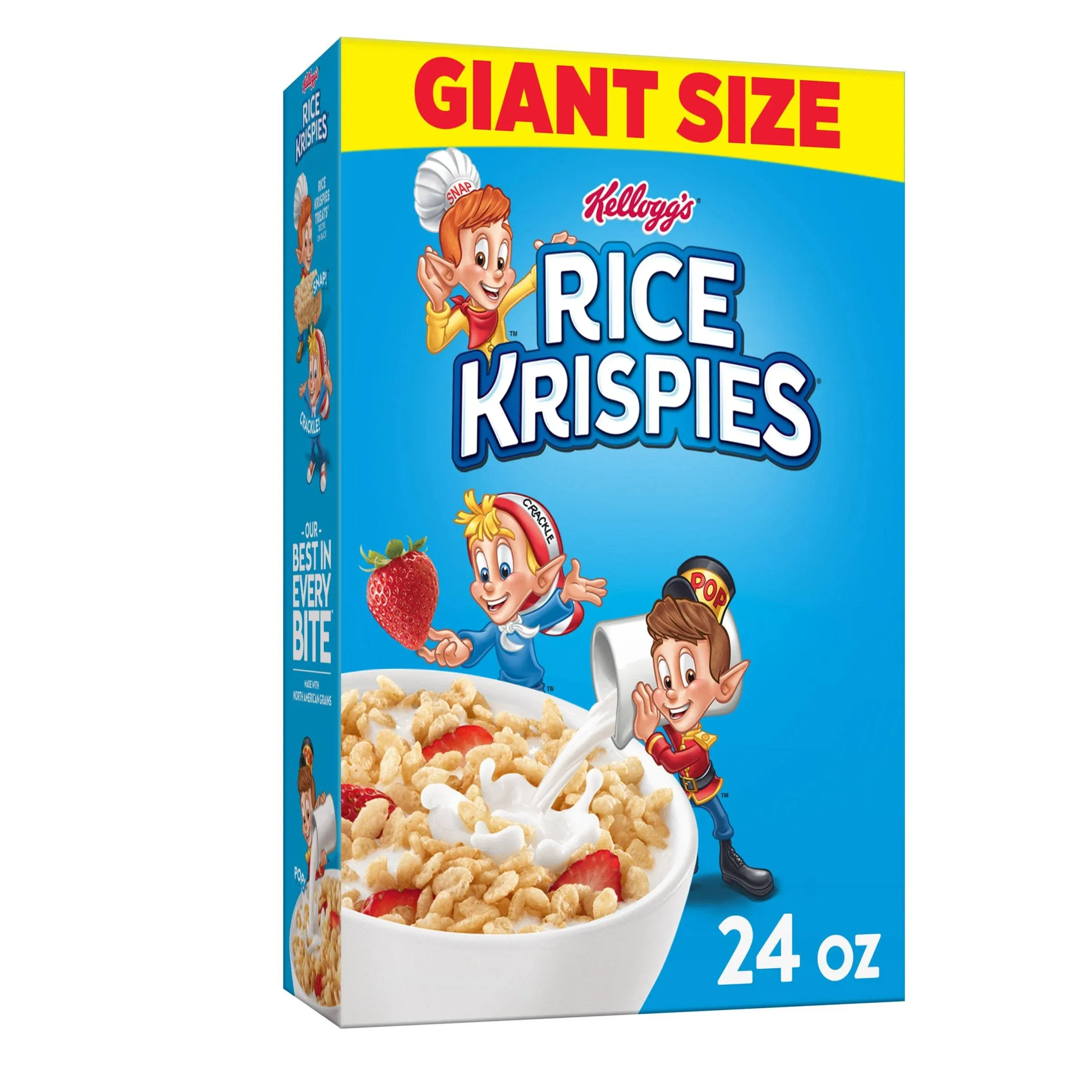 Rice Krispies Cereal, Giant Size - 24 oz