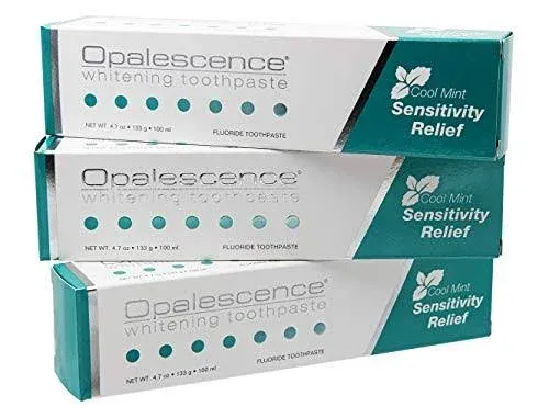 Opalescence Whitening Toothpaste for Sensitive Teeth - Oral Care, Mint Flavor, Gluten Free