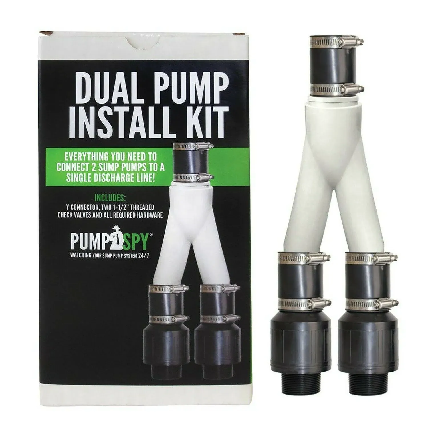 Dual Sump Pump Install Kit