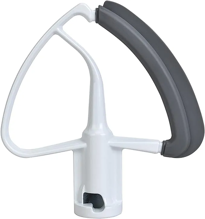 Ne-totoro Flex Edge Beater for KitchenAid Mixer 4.5-5 qt Tilt-Head Stand Mixer Attachments, Mixer Paddle with Flexible Silicone Edges Bowl Scraper