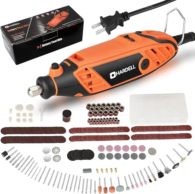 Rotary Tool,  2.0 Rotary Tool Kit, 130W Power Rotary Tool with 393 