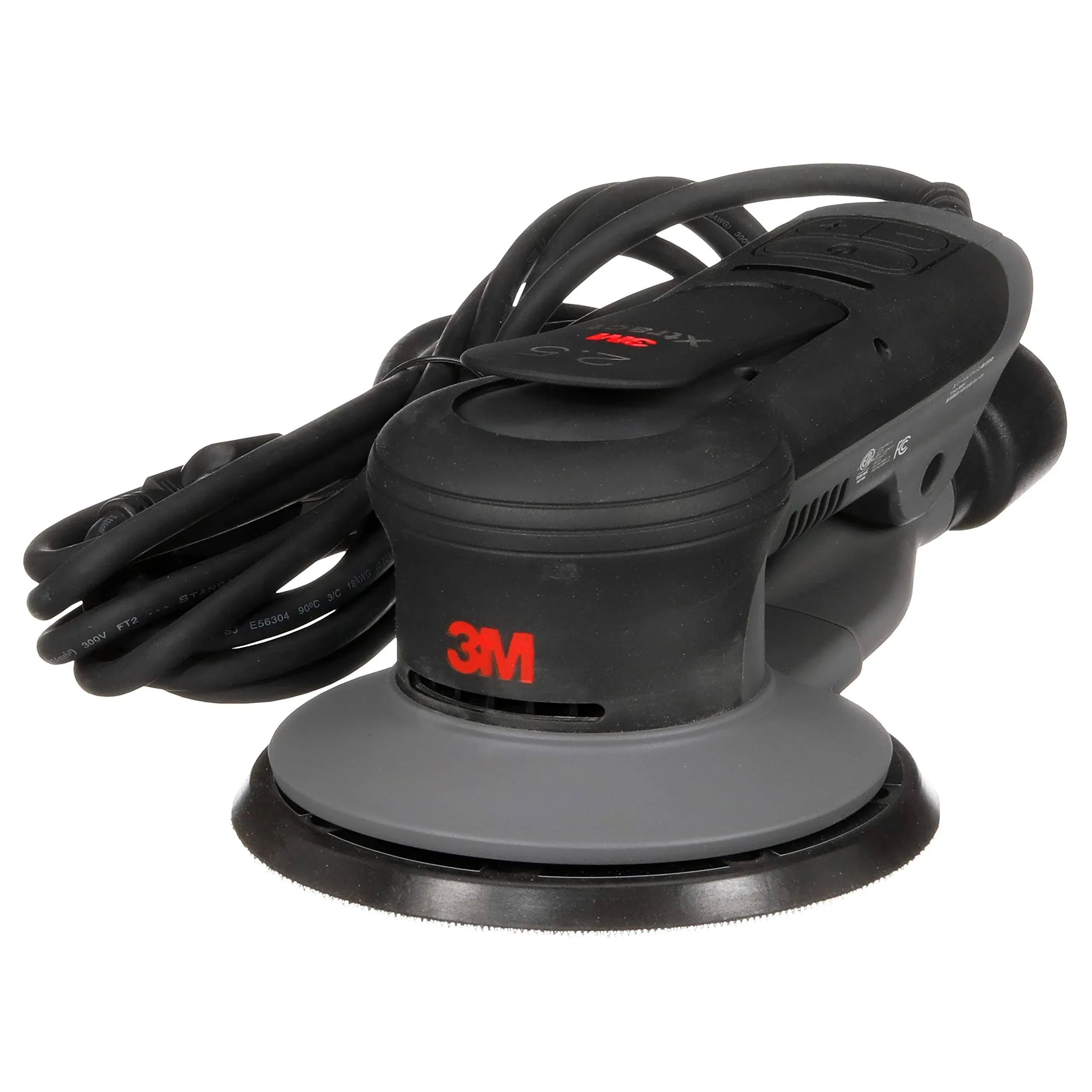 3M Xtract Electric Random Orbital Sander, 88764, 6 in, Central Vacuum, 3/32 in Orbit