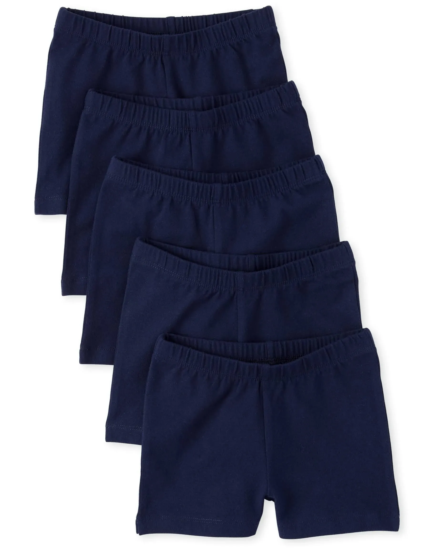 The Children's Place Bottoms | Girls Cartwheel Shorts 5-Pack - Tidal Nwt | Color: Blue | Size: LG | Awillis321's Closet