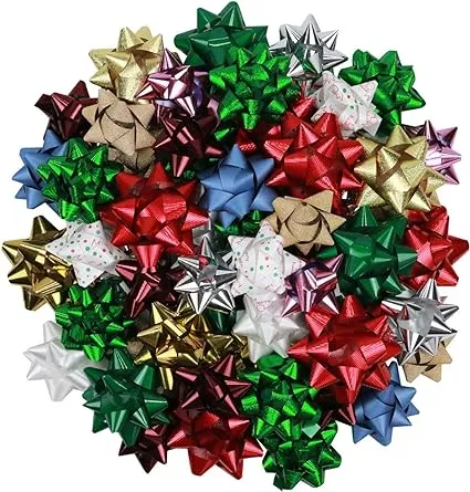 Twinkletwinkle Assorted Gift Wrap Bows for Christmas, Holidays, and Birthdays ...