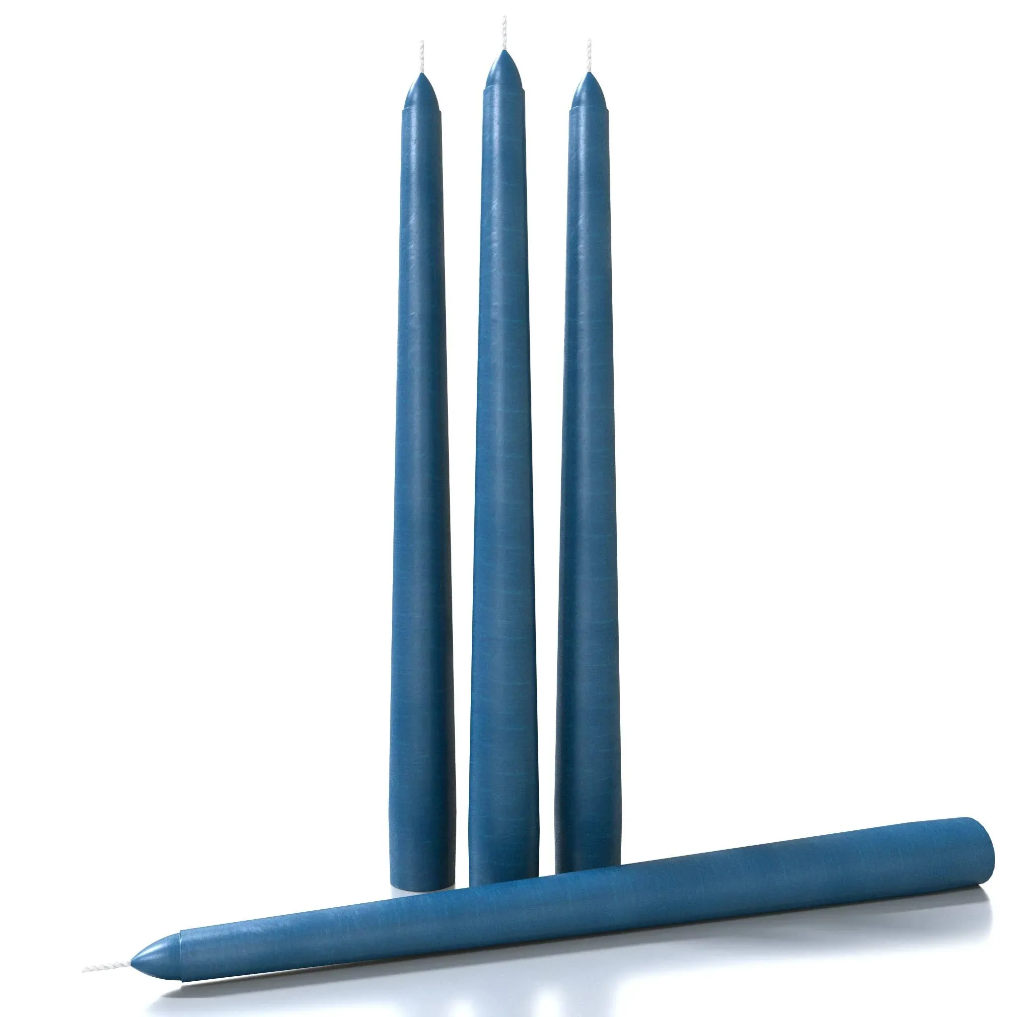 10 inch Taper Candles Set of 4 - Dripless Taper Candles and Unscented Candles...