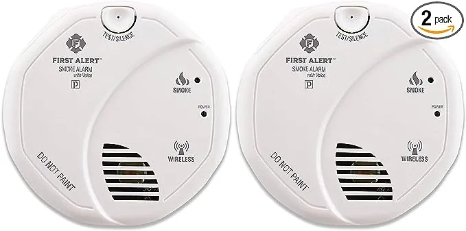 First Alert Sco5cn Combination Smoke and Carbon Monoxide Alarm Battery Operated