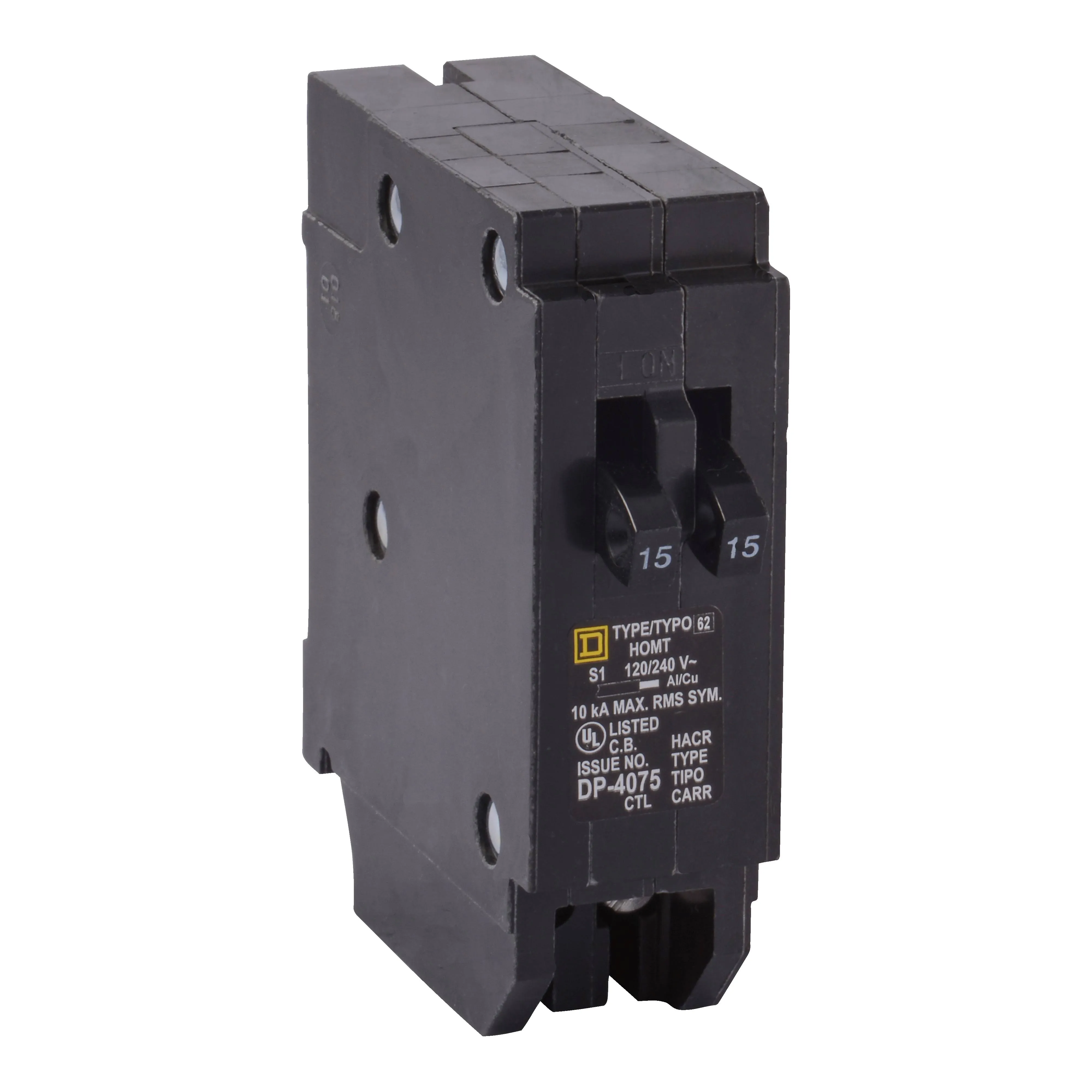 Square D - HOMT3020CP Homeline 1-30-Amp 1-20-Amp Single-Pole Tandem Circuit Breaker