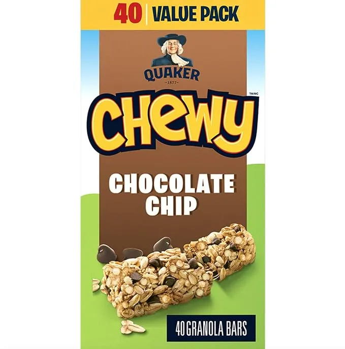 Quaker Chewy Chocolate Chip Granola Bars