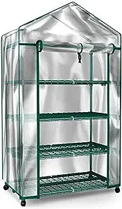 Home-Complete 4-Tier Mini Greenhouse