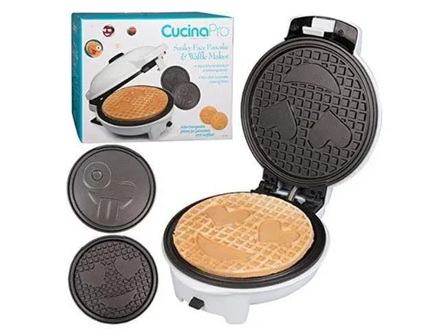 Cucinapro Emoji Waffler & Pancake Maker